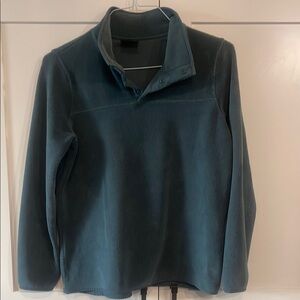 32 Degrees green 1/4 snap Up Sweater